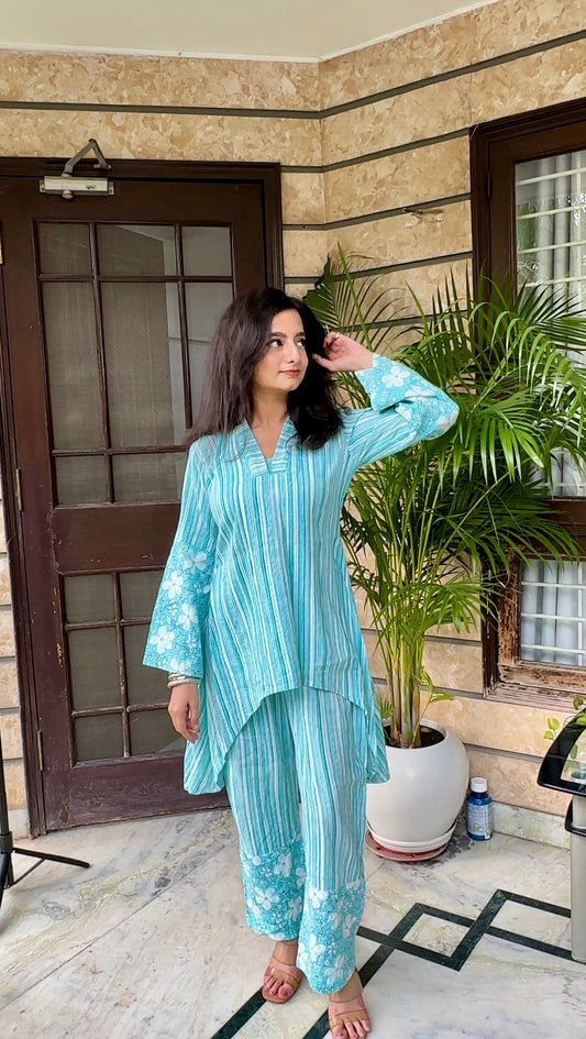 दिशा's Katha Cotton Up & Down Coord set